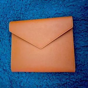 Erin Condren A5 vegan leather binder in Camel